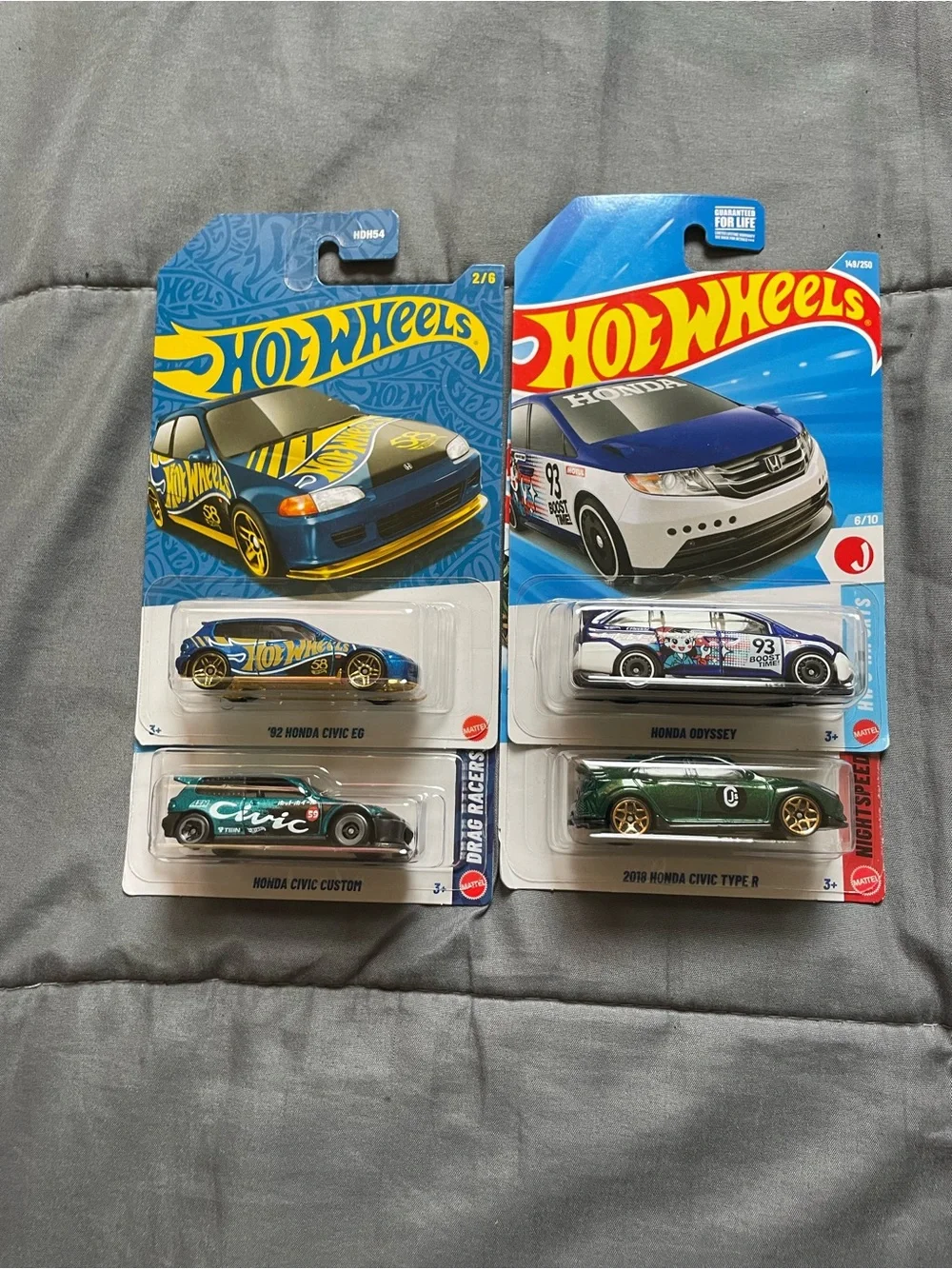 Green Honda Civic Type R Toy Car - Pack